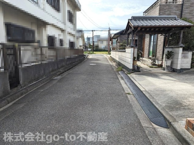 【前面道路含む現地写真】 | 明石市大久保町八木505 | 閑静な住宅地です！