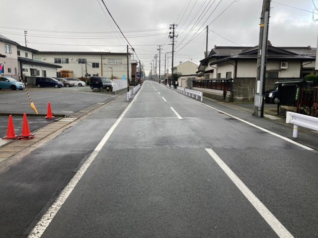山形市宮町建売住宅４期【１号棟】の前面道路含む現地写真|前面道路含む現地写真