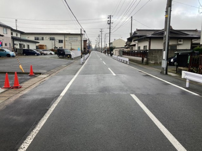 【前面道路含む現地写真】 | 山形市宮町建売住宅４期【１号棟】 | 前面道路含む現地写真
