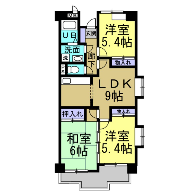 ワイズビルの間取り