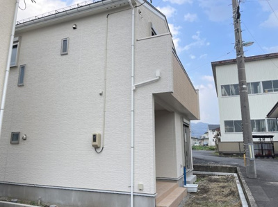 【外観】 | 山形市宮町建売住宅４期【３号棟】 | ３号棟現地外観写真。ご予約受付中！