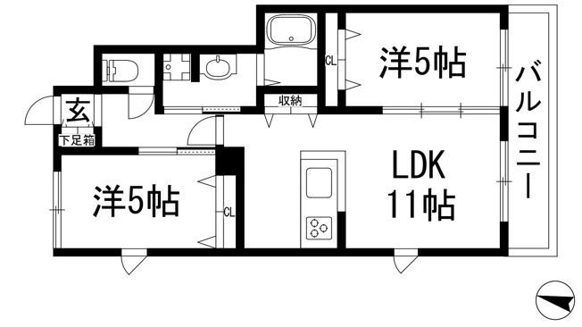【間取り】 | D1