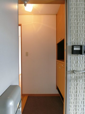 エクセルハイム　B棟の玄関