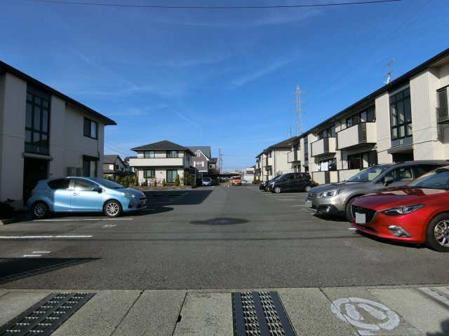 エクセルハイム　B棟の駐車場