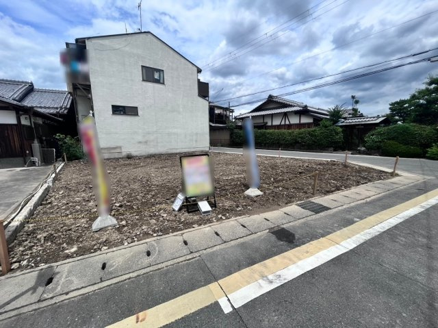 桂徳大寺町1号地　建築条件付土地　3階建てプランの外観