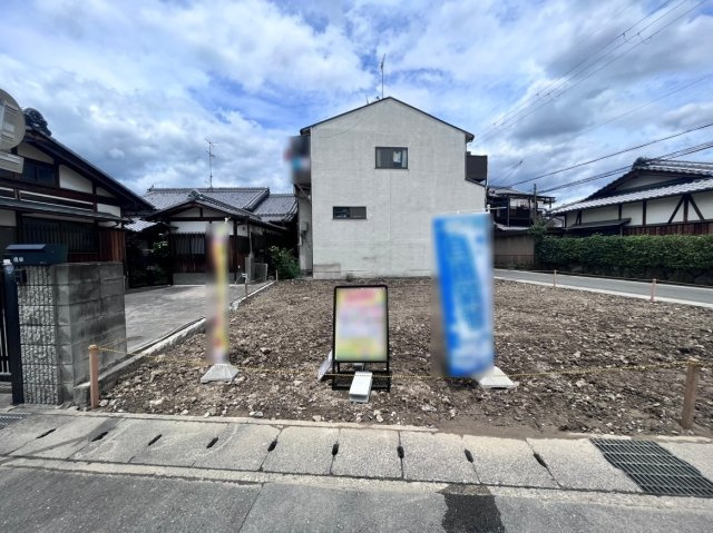 桂徳大寺町1号地　建築条件付土地　3階建てプランの外観