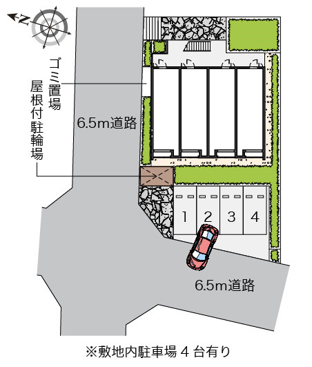 クレイノのぞみ野 の駐車場