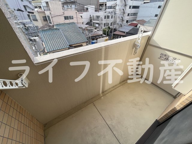 CITY SPIRE布施のバルコニー|開放的で明るい空間を演出してくれるバルコニーです