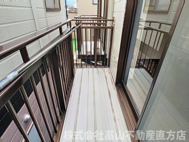 ステーションハイツⅡのバルコニー