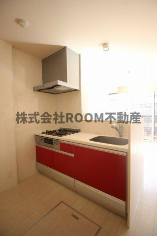 ラ・ヴェスタのキッチン|コンパクトなキッチンで掃除もラクラク