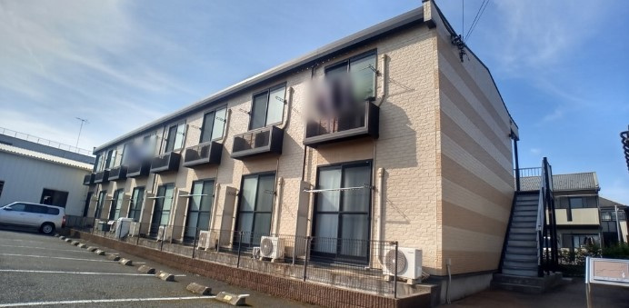 レオパレスラフィネの外観