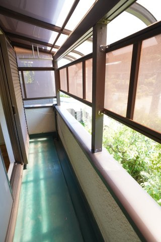 芝山1丁目戸建てのバルコニー