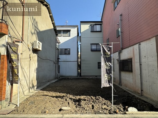 大阪市鶴見区緑3丁目の前面道路含む現地写真