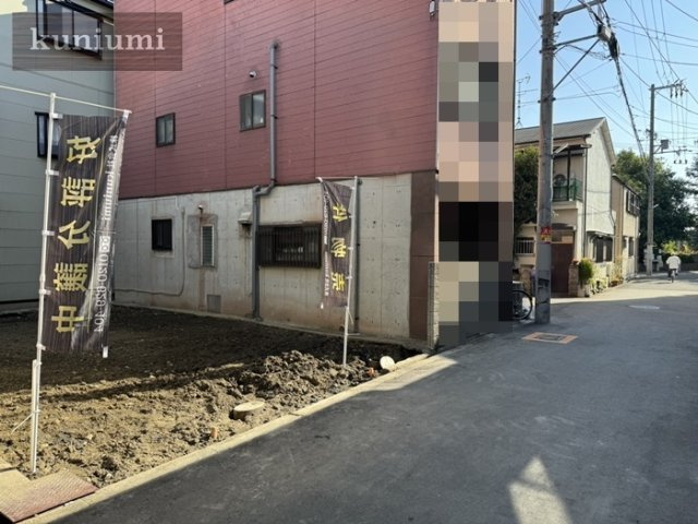 大阪市鶴見区緑3丁目の前面道路含む現地写真