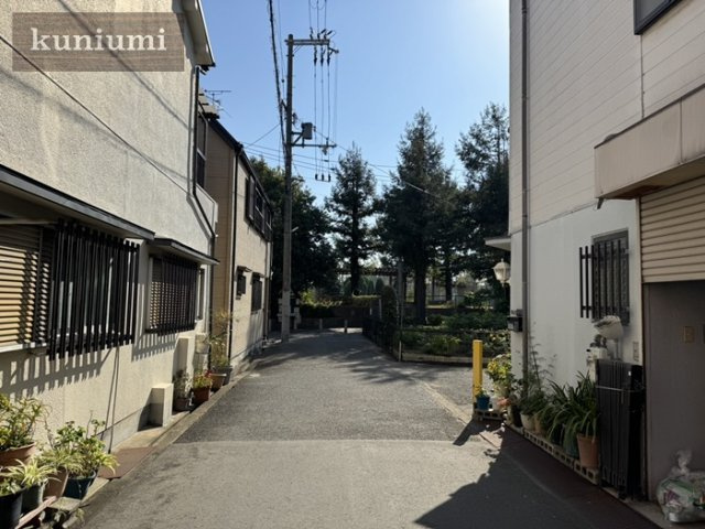 大阪市鶴見区緑3丁目の前面道路含む現地写真