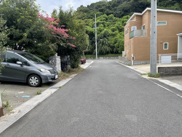 常滑市飛香台7丁目　中古戸建の前面道路含む現地写真|前面道路