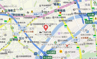 【地図】 | レジュールアッシュ福島