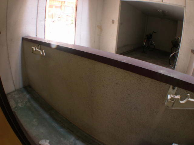 ロイヤルマンションのバルコニー