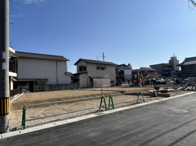 【前面道路含む現地写真】 | 奈良市法蓮町　～全8区画～