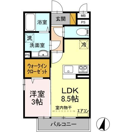 Bright oneの間取り