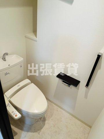 仲介手数料0円グランカーサ上前津のトイレ