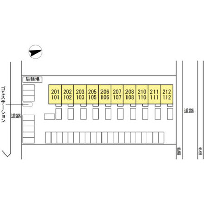 【区画図】 | アゼリア旭田