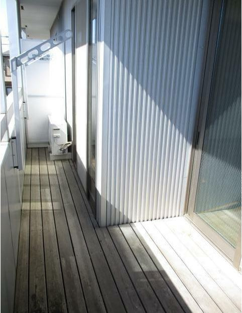 フィーネス壱番館のバルコニー