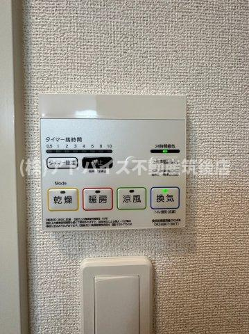 八女市吉田のアパートの設備