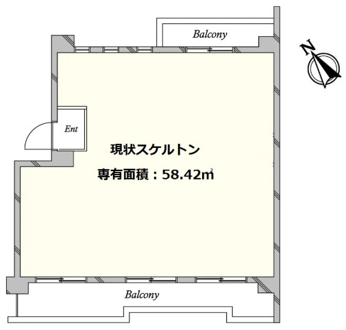 【間取り】 | S51651-東大路高野第二住宅第3号棟