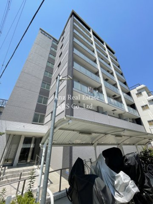 【外観】 | ステラ桜川 | グレー基調のスタイリッシュな外観のマンションです♪