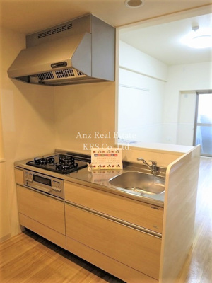 【キッチン】 | ステラ桜川 | カウンターキッチンからはリビングを見渡せます！
