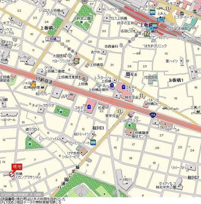 【地図】 | 上板橋ダイカンプラザＣity