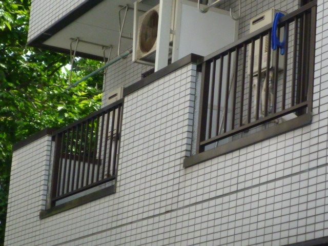 白山ハイツの外観
