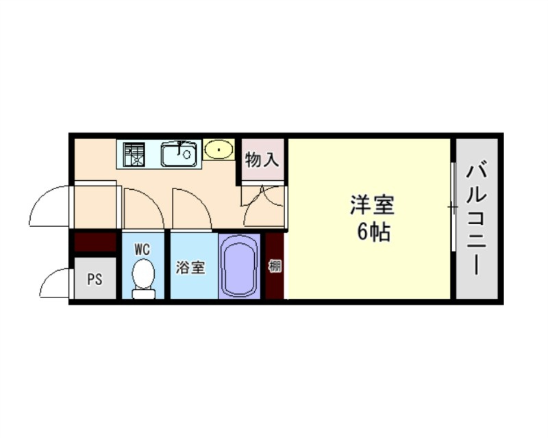 パルコートMの間取り