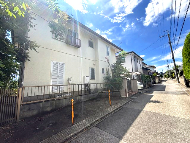 中古戸建　柏市増尾8丁目の前面道路含む現地写真