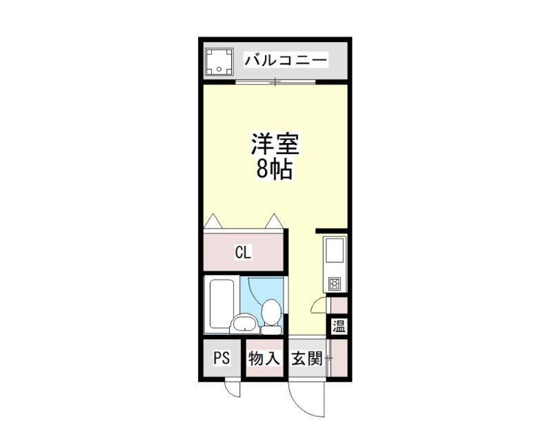 ビクトワール八木の間取り