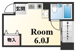 アネックス御影の間取り