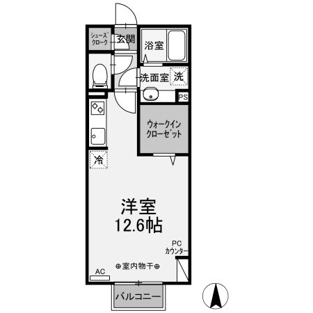 【間取り】 | ラゾーナ江田