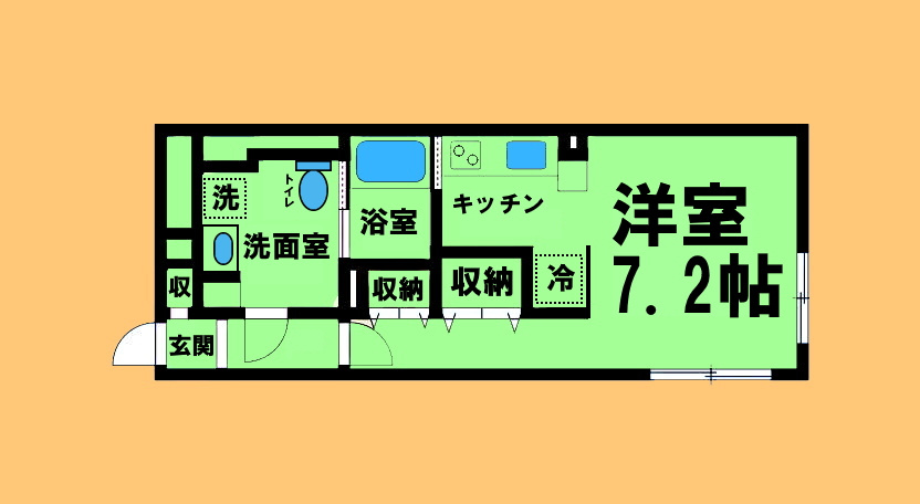 LUORE平安の間取り