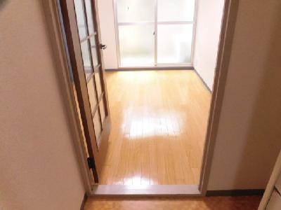 ビレイユ真英四条柳馬場の展望|廊下から～