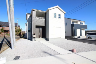 【外観】 | 【1号棟】シューズインクローク付の4LDK新築住宅☆