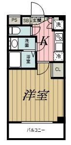 ブルックリンズ西千葉の間取り
