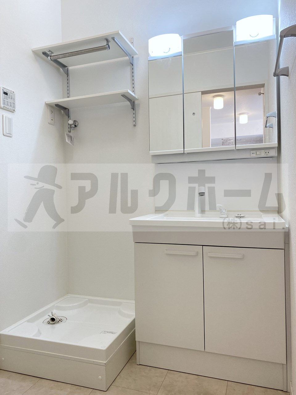 Green　Hillsの独立洗面台