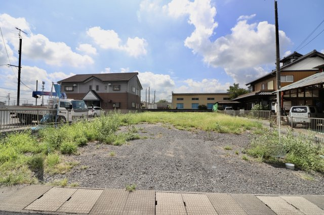 足利市八椚町の売地の外観