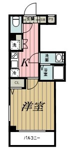 ブルックリンズ西千葉の間取り