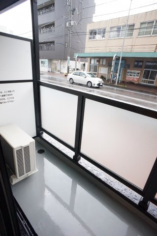 プリズム14番館のバルコニー|※写真は別のお部屋です