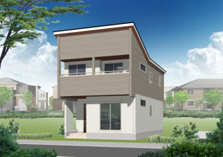 【外観パース】