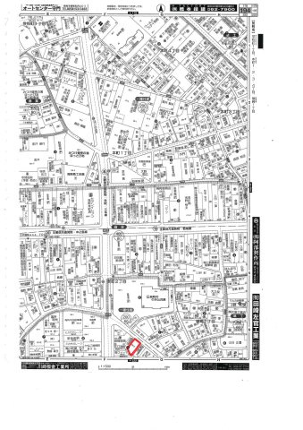 本町2丁目109-5土地の地図