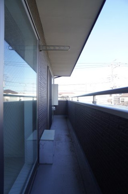 【バルコニー】 | サンローズ | ※同物件・同タイプの写真です。