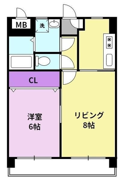 サンピーノの間取り